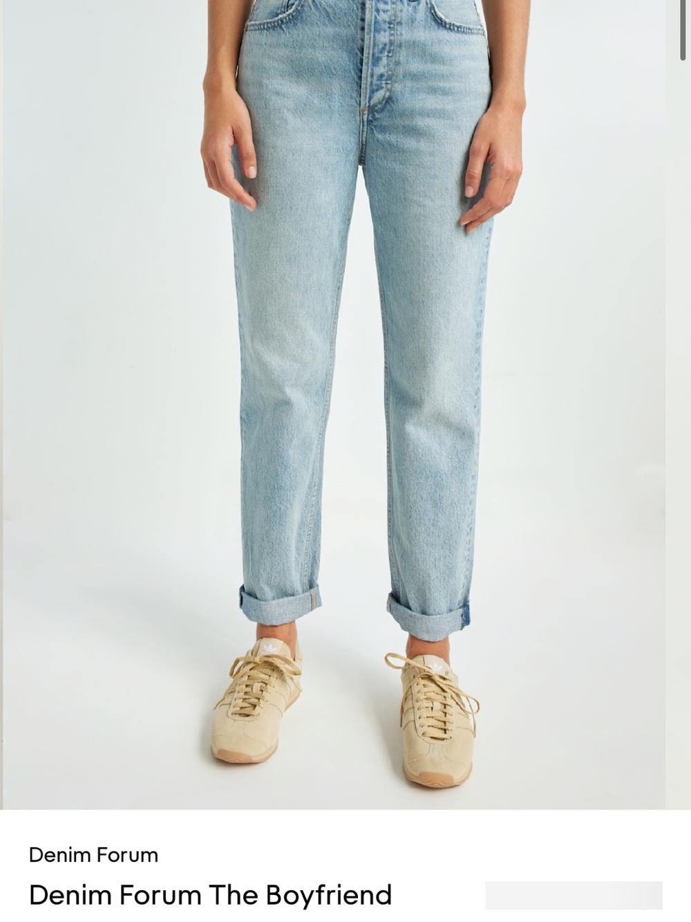Denim Forum The Boyfriend
High Rise Loose 28l size 26